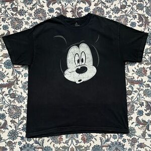 Vintage Hanes Black Mickey Mouse T-Shirt